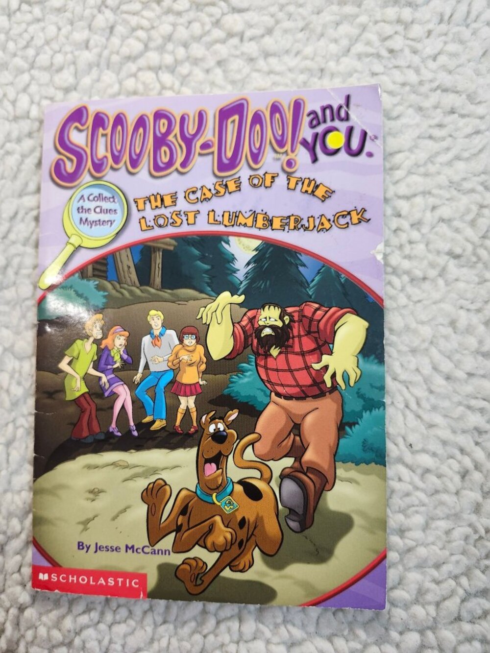 Scooby-Doo and You The Case of the Lost Lumberjack Jesse McCann Scholastic 2000
